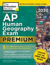 Cracking The AP Human Geography Exam 2020 Premium Edition