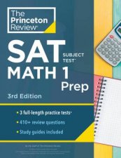 Princeton Review SAT Subject Test Math 1 Prep 3rd Edition