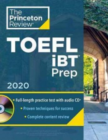 Princeton Review TOEFL iBT Prep With Audio CD, 2020 by Various