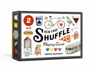 New York Shuffle Playing Cards by Sophie Blackall