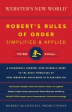 Websters New World Roberts Rules of Order Simplified and Amplified
