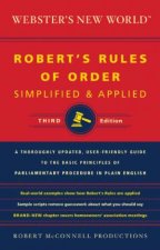 Websters New World Roberts Rules of Order Simplified and Amplified