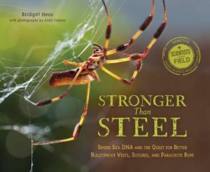 Stronger Than Steel: Spider Silk DNA And The Quest For Better Bulletproof Vests, Sutures, And Parachute Rope by Bridget Heos
