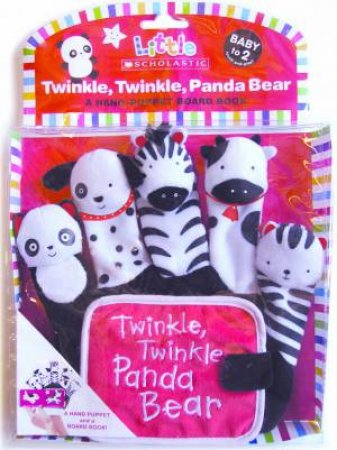 Twinkle Twinkle Panda Bear: A Hand Puppet Board Book by Jill Ackerman