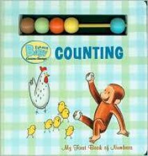 Curious Baby Counting curious George Board Book With Beads