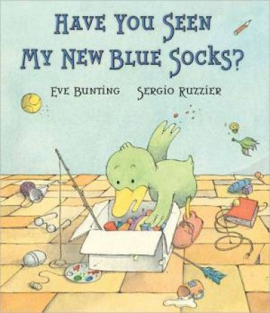 Have You Seen My New Blue Socks? by BUNTING EVE