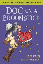 Colour First Reader Dog On A Broomstick