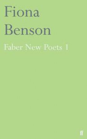 Faber New Poets 1 by Fiona Benson