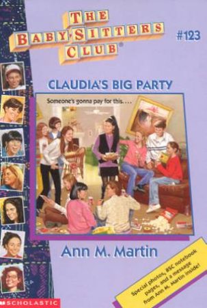 Claudia's Big Party by Ann M Martin