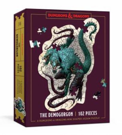 Dungeons & Dragons Mini Shaped Jigsaw Puzzle by Official Dungeons & Dragons Licensed