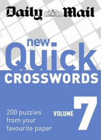 New Quick Crosswords, Vol 7 by Various