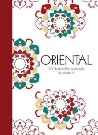 Oriental: 20 detachable postcards to colour in by Hamlyn