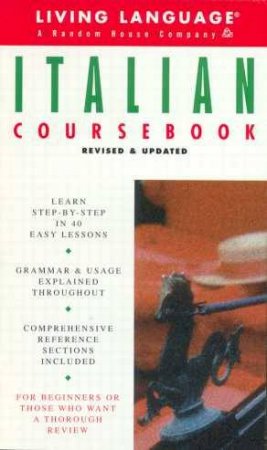 Living Language: Italian Coursebook by Martin