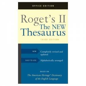 Webster's New Roget's Thesaurus, Office Edition