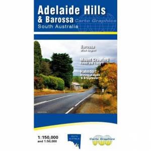Adelaide Hills & Barossa Map by Various