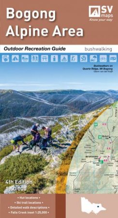 Bogong Alpine Area Map by Various