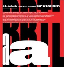 Art  Australia Issue Five 55 2 Brutalism