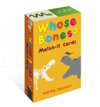 Whose Bones? Match-It Cards by Chihiro Takeuchi