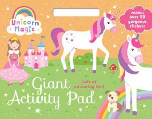 Unicorn Magic Giant Activity Pad by Lake Press