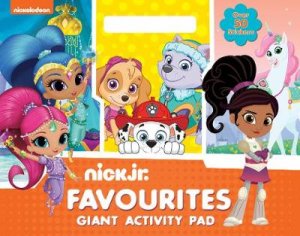 Nick Jr. Favourites Giant Activity Pad - Girls by Lake Press
