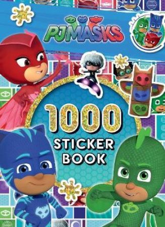 PJ Masks 1000 Sticker Book by Lake Press