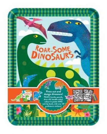 Happy Tin - Roar-some Dinosaurs by Lake Press