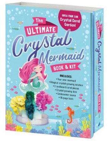 The Ultimate Mermaid Magic Crystals Book and Kit by Lake Press