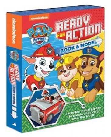 PAW Patrol Ready for Action Book and Model Kit by Lake Press