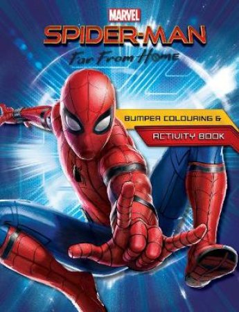 Spider-Man Far From Home Bumper Colouring Book by Lake Press