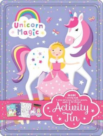 Unicorn Magic Happy Tin by Lake Press