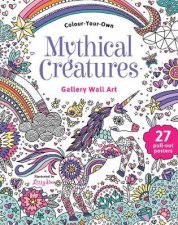 Colour Your Own Gallery Wall Art Mythical Creatures
