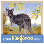 My First Wooden Jigsaw Kangaroo
