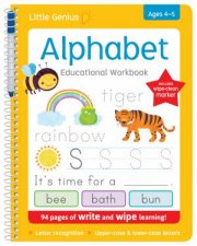 Little Genius Write  Wipe Workbooks Alphabet