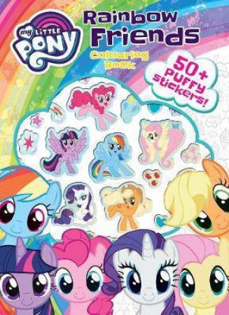 My Little Pony Colouring Book With Puffy Stickers by Various