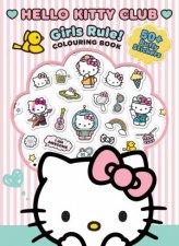 Hello Kitty Colouring Book With Puffy Stickers