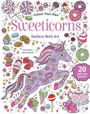 Colour Your Own Sweeticorns Gallery Wall Art