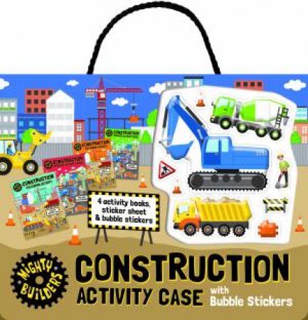 Bubble Sticker Activity Case - Construction