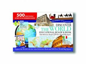 WOL Dicover The World Educational Book And 500 Piece Puzzle by Various