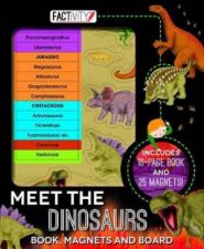 Magnetic Folder  Meet The Dinosaurs Factivity