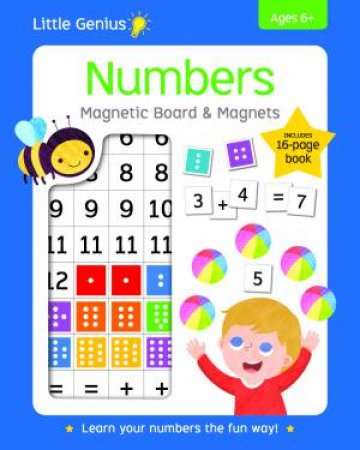 Little Genius Magnetic Board & Magnets: Numbers by Various