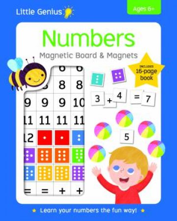Little Genius Magnetic Board & Magnets: Numbers by Various
