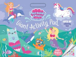 Mermaids And Magical Creatures Mega Activity Pad by Various