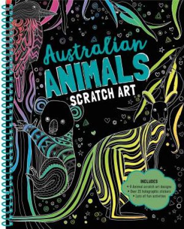 Scratch Art - Australian Animals by Lake Press