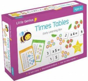 Little Genius Early Learning Box: Times Tables by Various