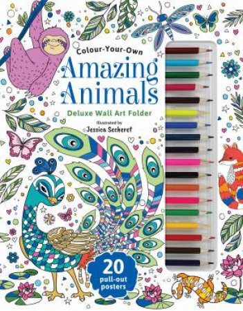 Wall Art Deluxe Folder: Amazing Animals