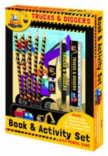 Book And Activity Set Trucks And Diggers