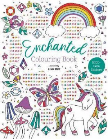 Gem Art Colouring Book - Enchanted by Various
