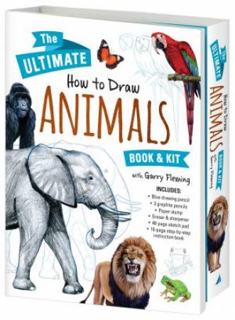 Book & Kit - How To Draw Animals