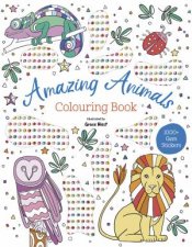 Gem Sticker Colouring Book  Amazing Animals