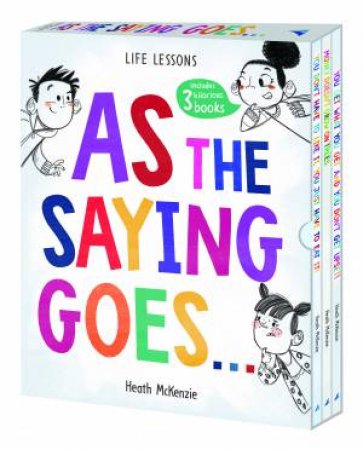 As The Saying Goes - Slipcase by Heath McKenzie